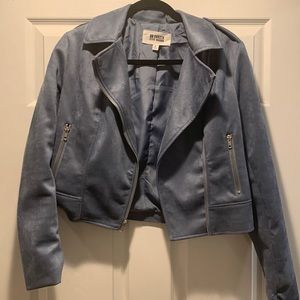 BB Dakota by Steve Madden Suede Moto Jacket - Size S